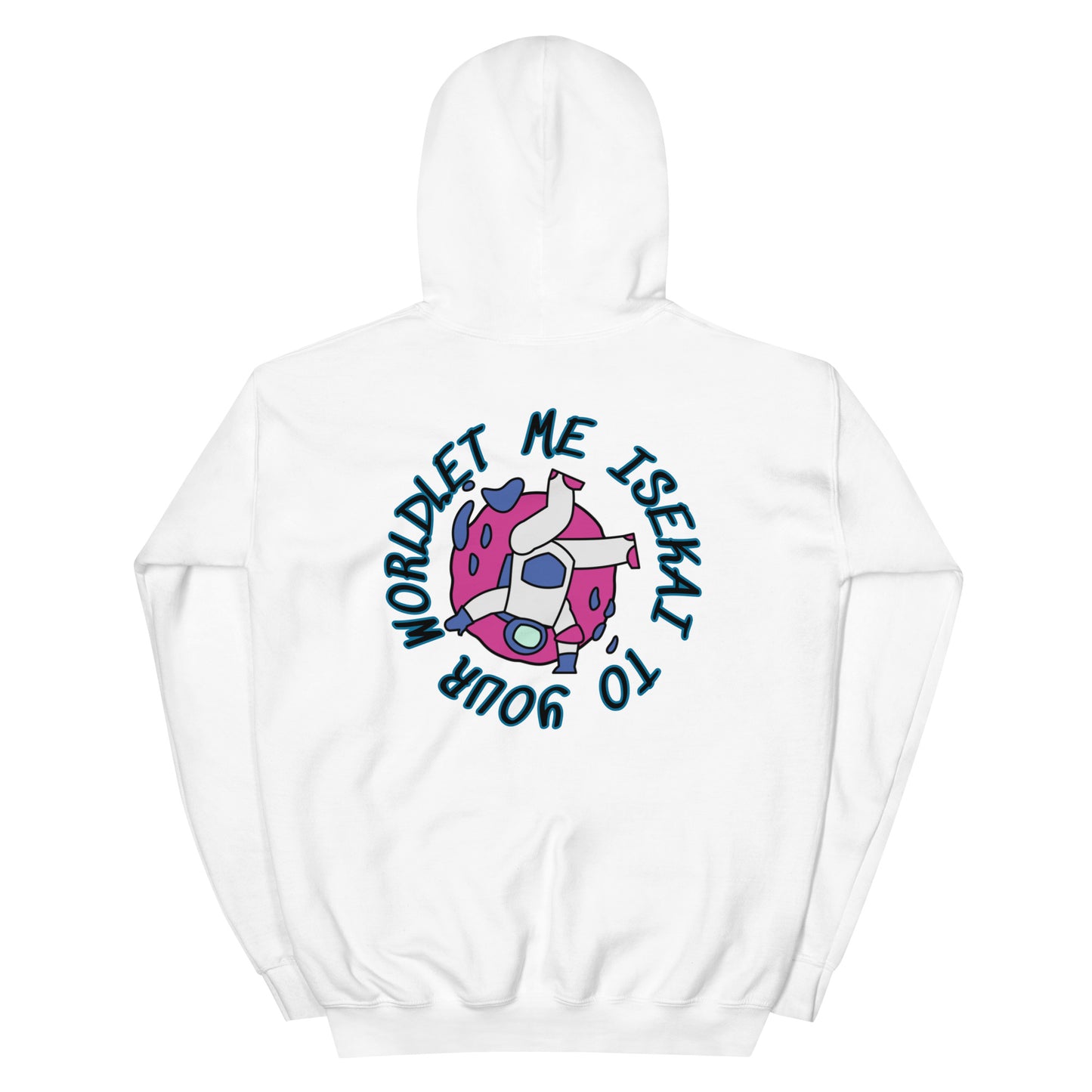 ISEKAI (WHITE) Unisex Hoodie