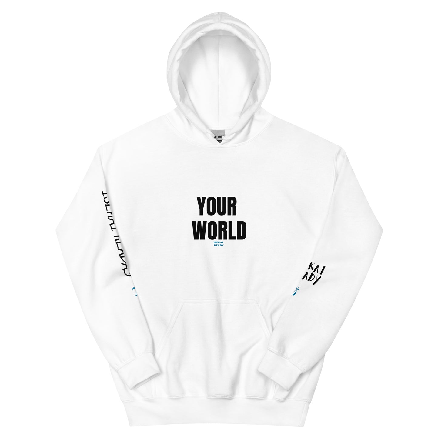 ISEKAI (WHITE) Unisex Hoodie